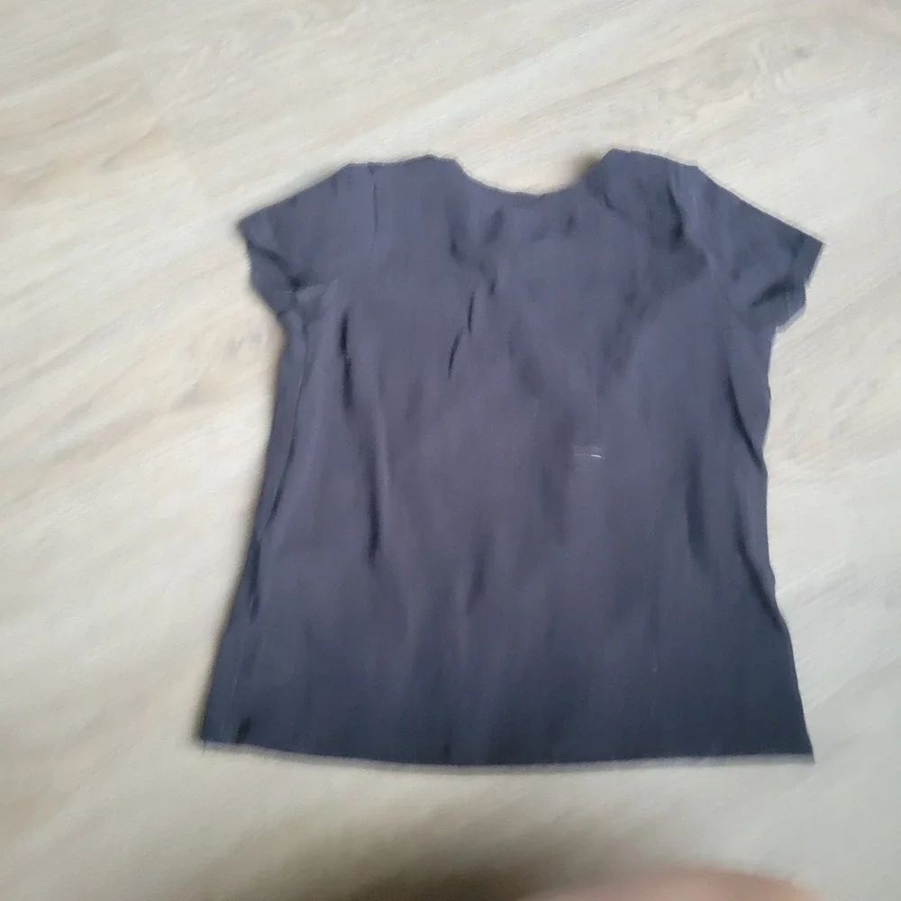 The Children's Place Girls T-Shirt 2T Black Cotton Butterfly Glitter Casual Tee